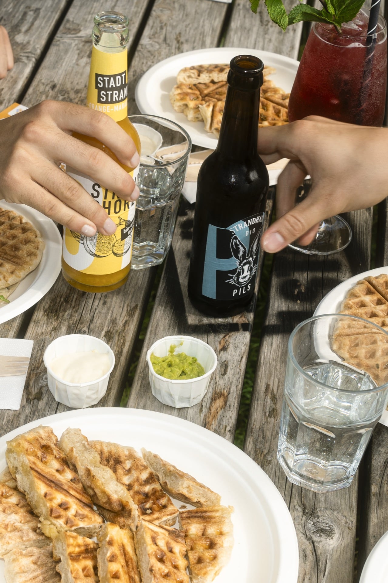 Photograph of sandwiches