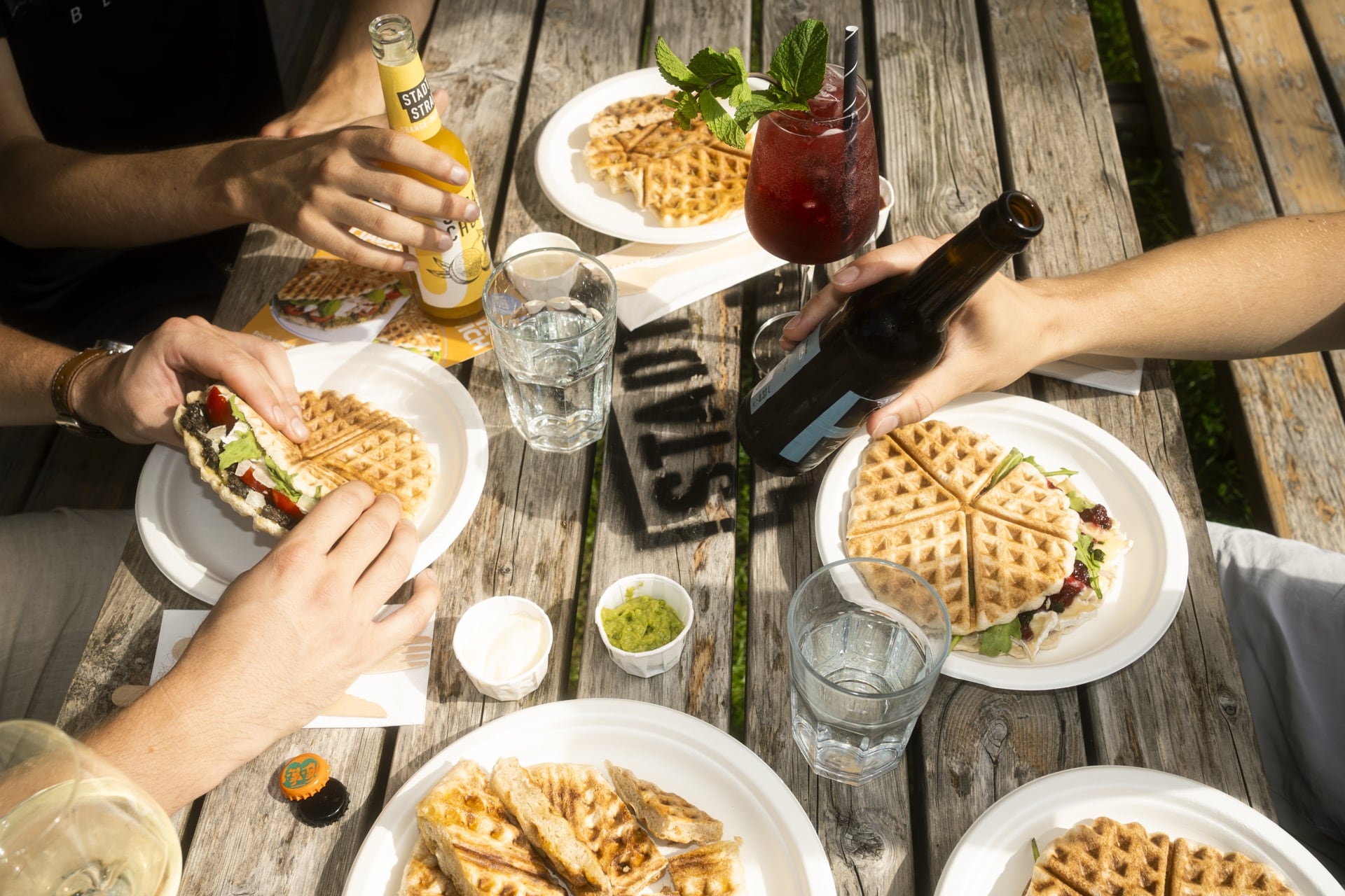 Photograph of sandwiches